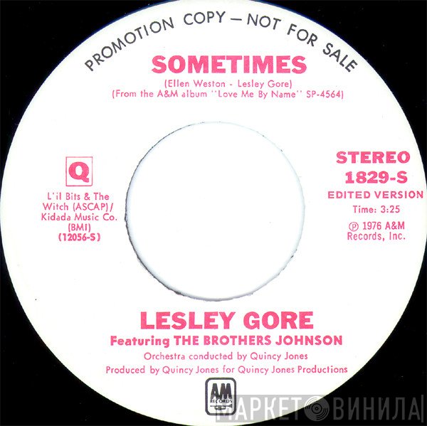 Lesley Gore Featuring Brothers Johnson  - Sometimes