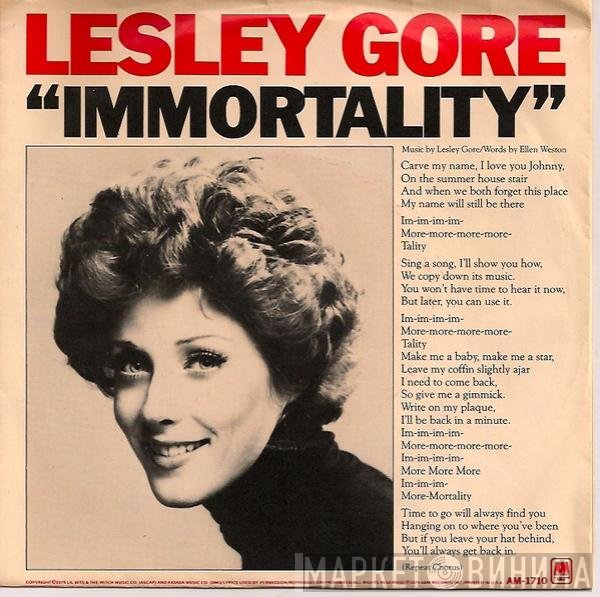Lesley Gore  - Immortality