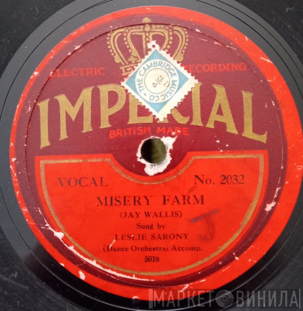 Leslie Sarony - Misery Farm / Po-Kee Oh-Kee Oh!