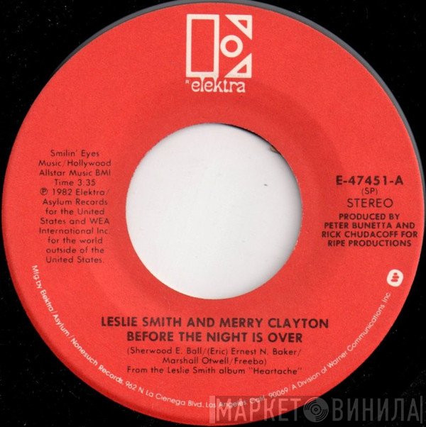 Leslie Smith And Merry Clayton / Leslie Smith  - Before The Night Is Over