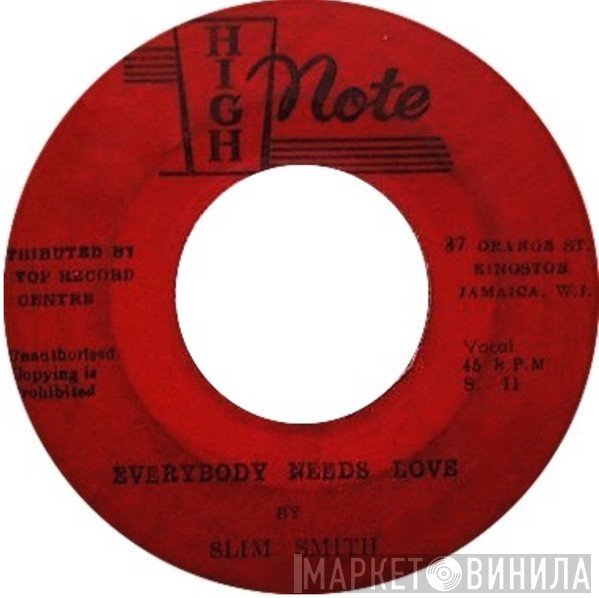 Lester Sterling, Slim Smith - Everybody Needs Love / Reggay On Broadway