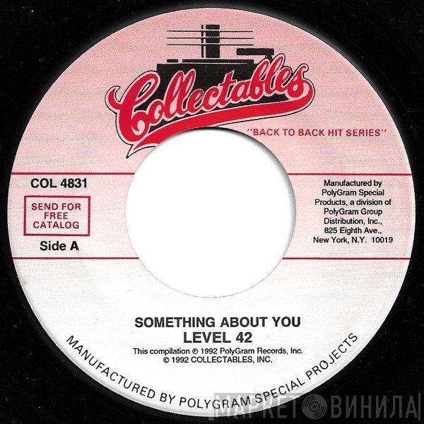 Level 42  - Something About You / Lessons In Love