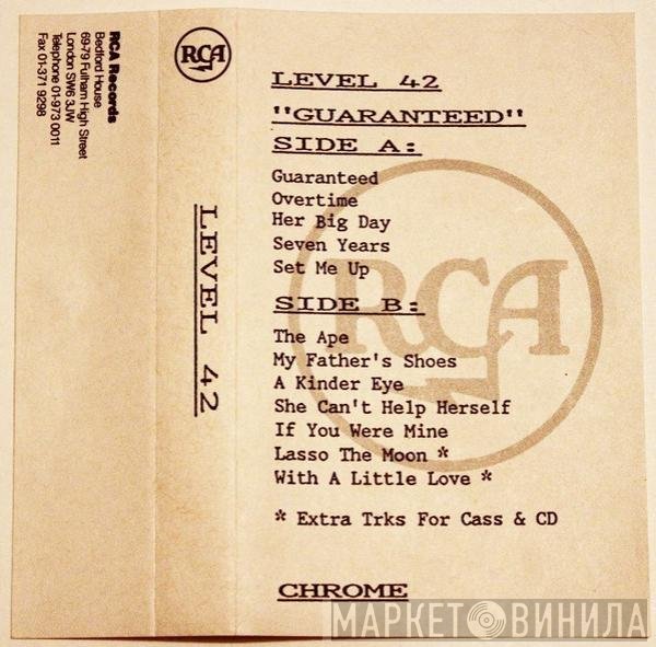 Level 42  - Guaranteed