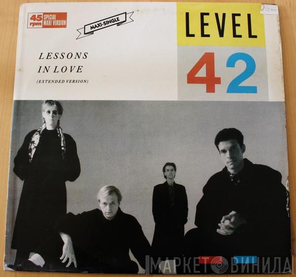 Level 42  - Lessons In Love (Extended Version)