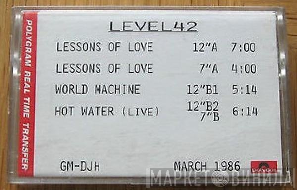 Level 42  - Lessons In Love