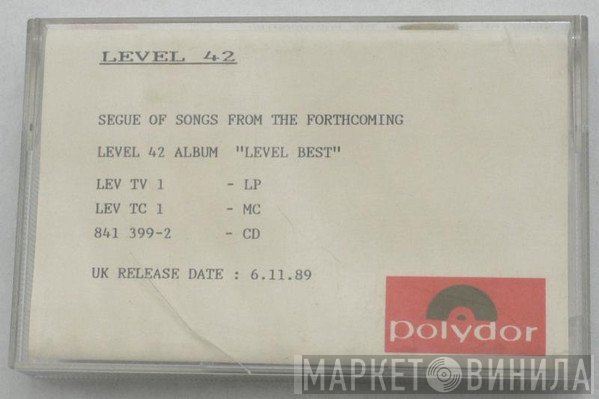 Level 42  - Level Best