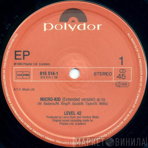 Level 42  - Micro-Kid