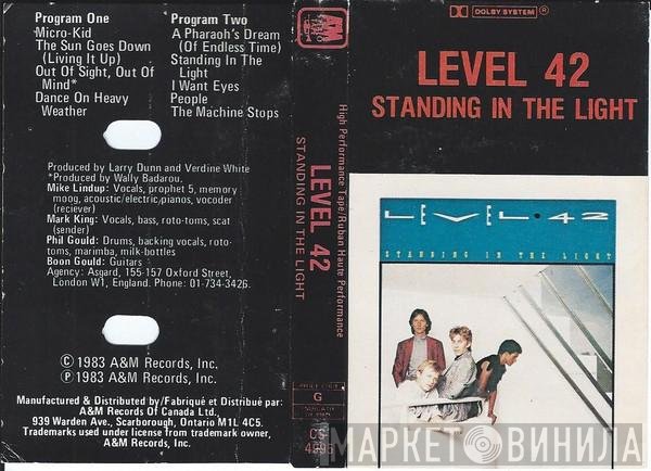 Level 42  - Standing In The Light