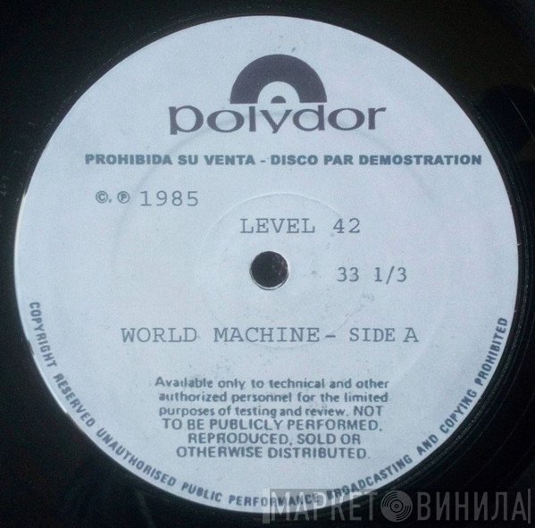 Level 42  - World Machine