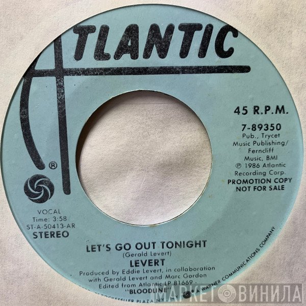 Levert  - Let's Go Out Tonight