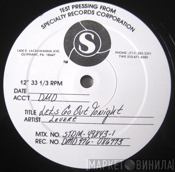 Levert  - Let's Go Out Tonight