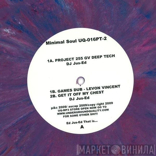 Levon Vincent, Jus-Ed - Minimal Soul Part 2