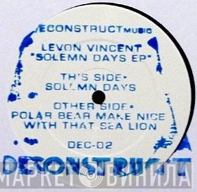 Levon Vincent  - Solemn Days EP