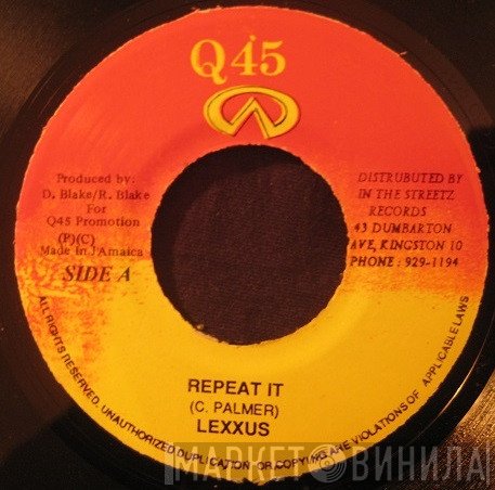 Lexxus, Madd Anju - Repeat It / Look Like