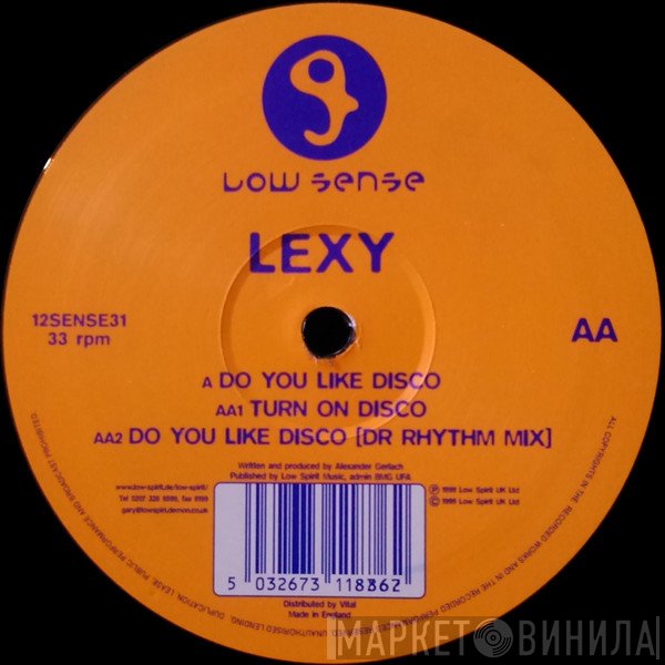 Lexy - Do You Like Disco / Turn On Disco