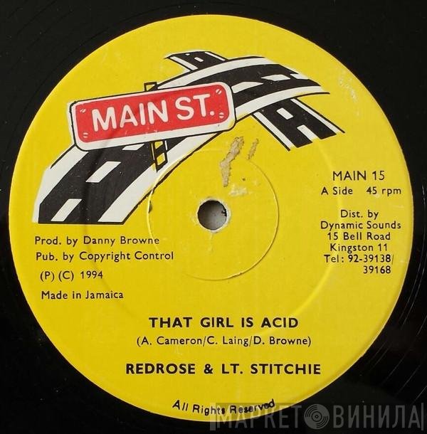 Lieutenant Stitchie, Anthony Red Rose - That Girl Is Acid