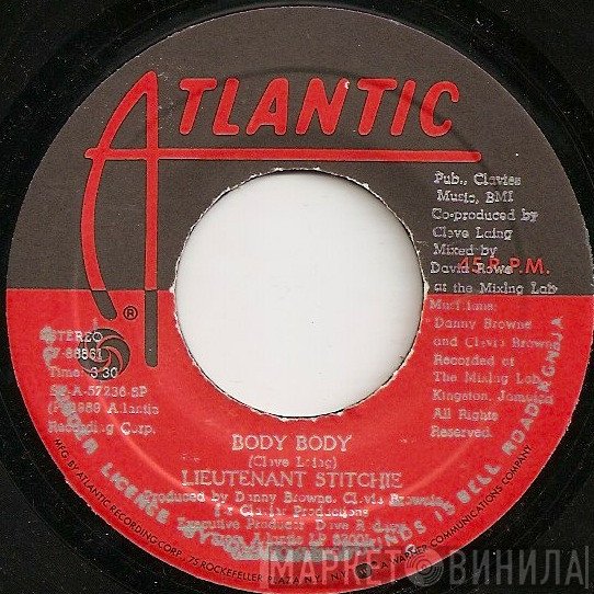 Lieutenant Stitchie - Body Body