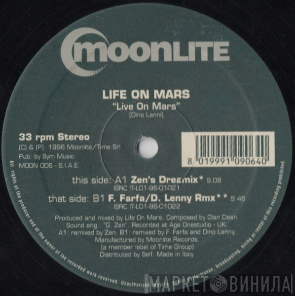 Life On Mars - Live On Mars