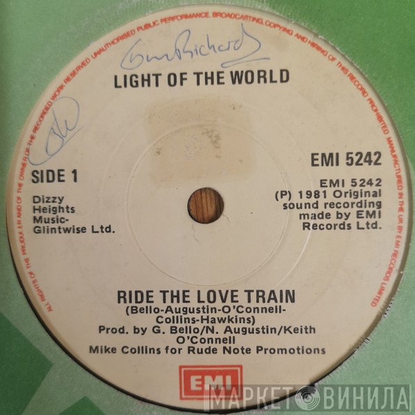 Light Of The World  - Ride The Love Train