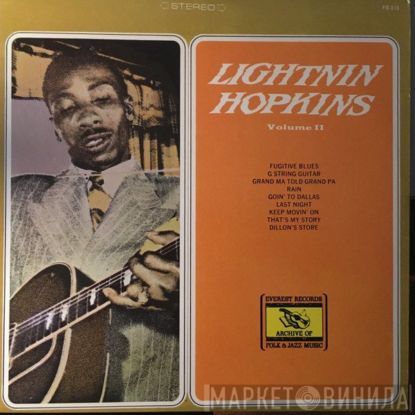 Lightnin' Hopkins - Volume II