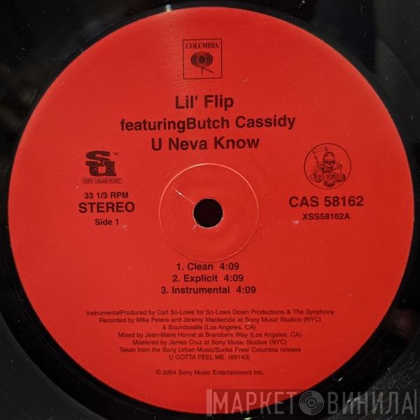 Lil' Flip  - U Neva Know / Check (Let's Ride)