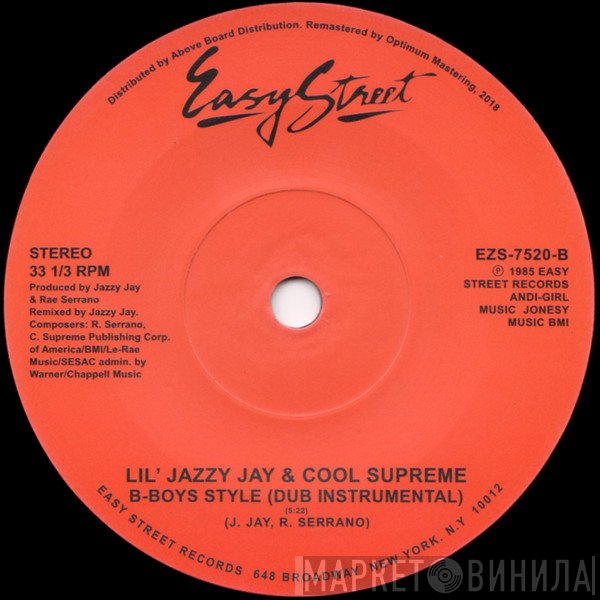 Lil' Jazzy Jay & Cool Supreme - B-Boys Style
