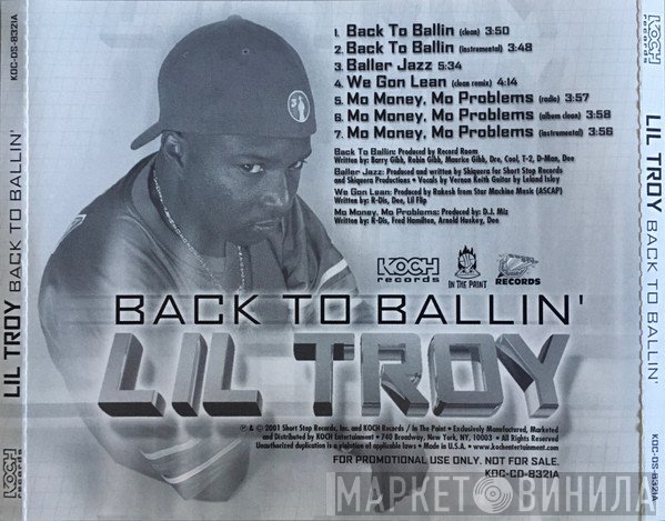 Lil' Troy  - Back To Ballin'