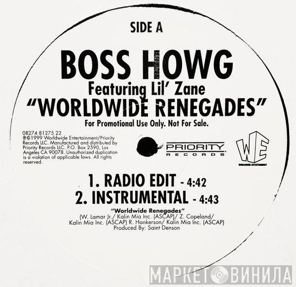 Lil' Zane, Da Howg - Worldwide Renegades