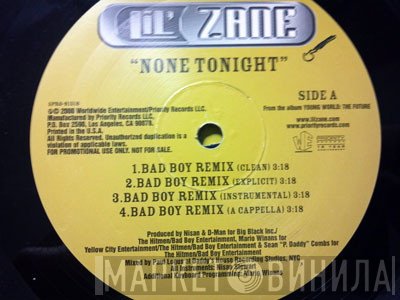 Lil' Zane - None Tonight (Remixes)
