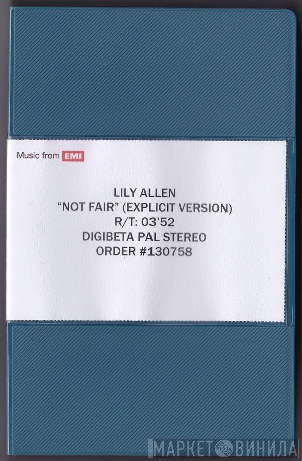 Lily Allen  - Not Fair (Explicit Version)