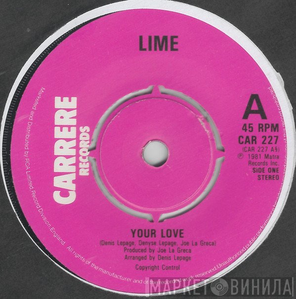 Lime  - Your Love