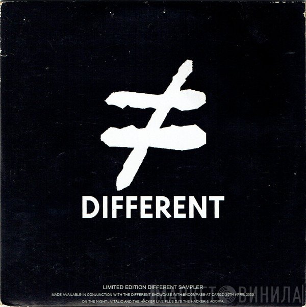  - Limited Edition Different Sampler