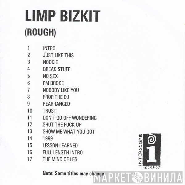 Limp Bizkit  - Rough