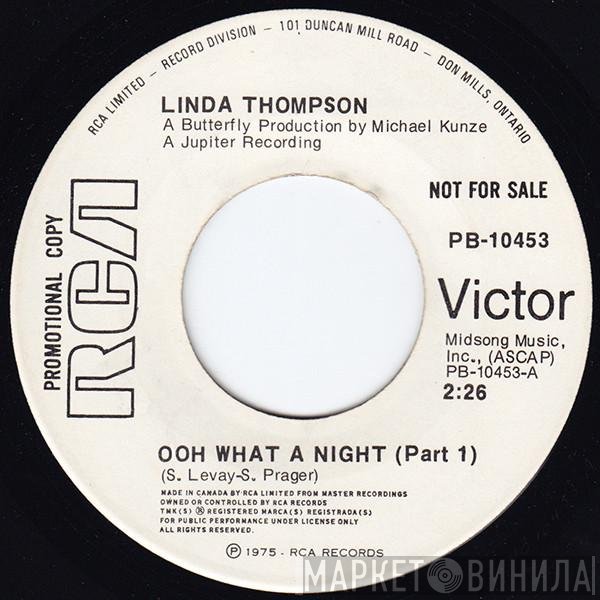 Linda G. Thompson - Ooh What A Night