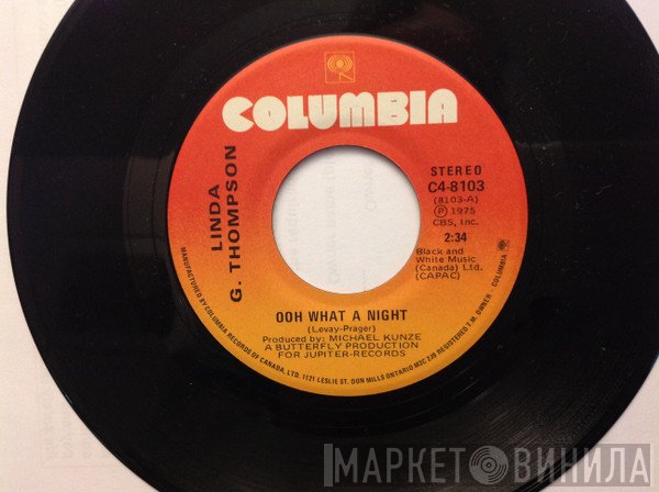 Linda G. Thompson - Ooh What A Night