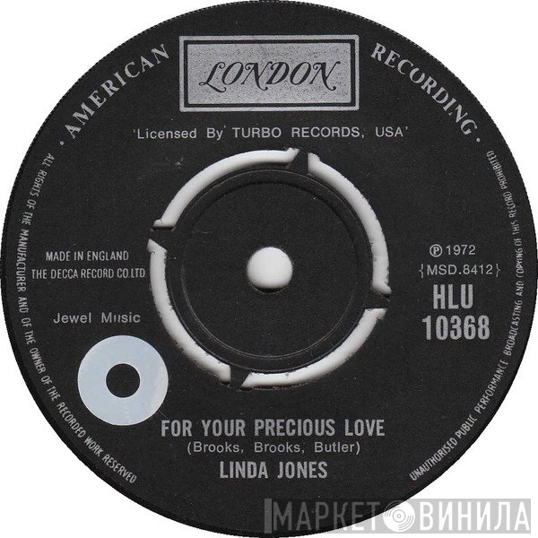 Linda Jones - For Your Precious Love