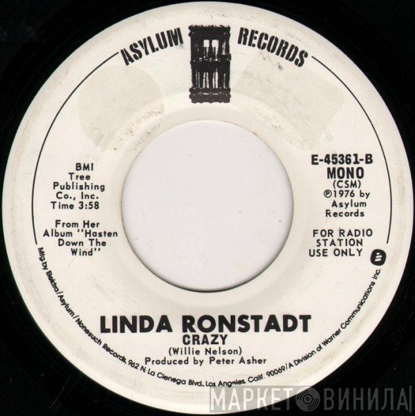 Linda Ronstadt  - Crazy