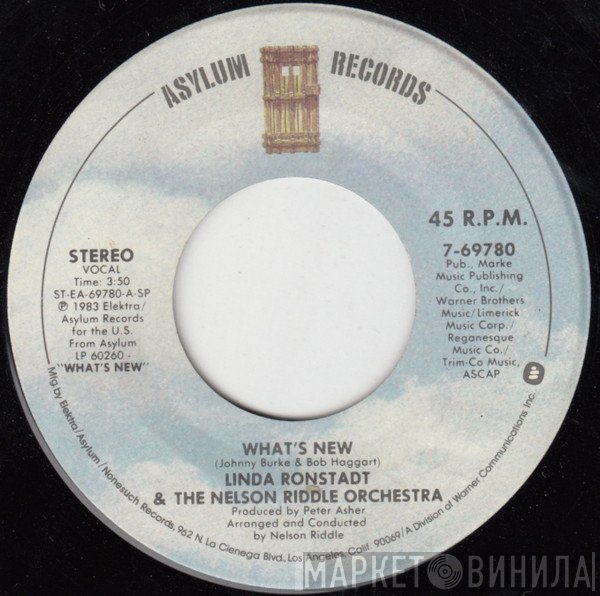Linda Ronstadt, Nelson Riddle And His Orchestra - What's New