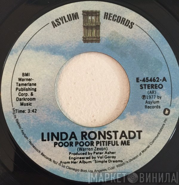 Linda Ronstadt  - Poor Poor Pitiful Me