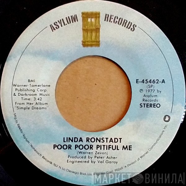 Linda Ronstadt  - Poor Poor Pitiful Me