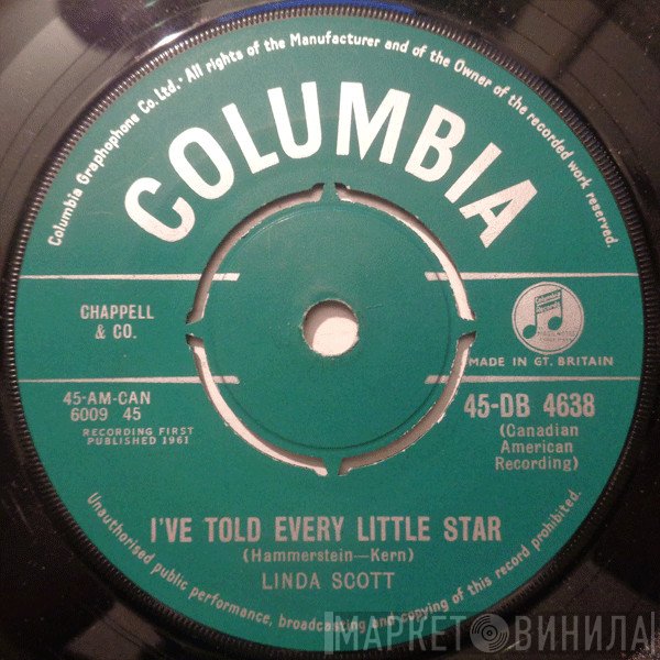 Linda Scott - I've Told Every Little Star