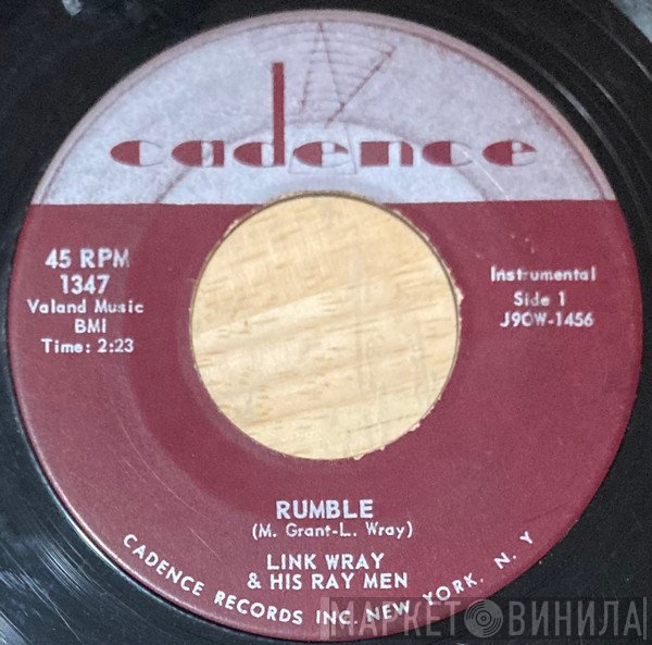 Link Wray And His Ray Men  - Rumble / The Swag