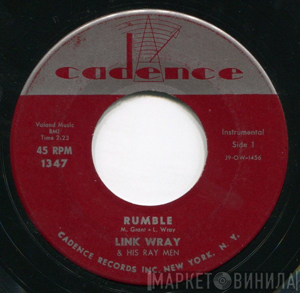 Link Wray And His Ray Men  - Rumble / The Swag