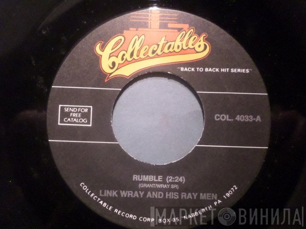Link Wray And His Ray Men  - Rumble / The Swag
