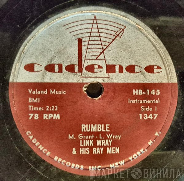 Link Wray And His Ray Men  - Rumble / The Swag