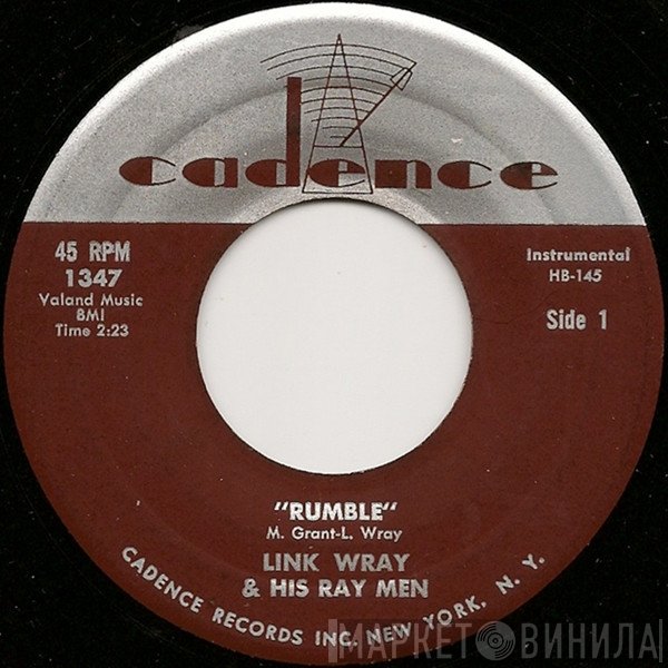 Link Wray And His Ray Men  - Rumble