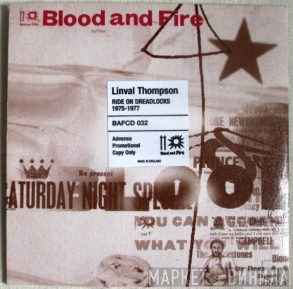 Linval Thompson  - Ride On Dreadlocks 1975-77