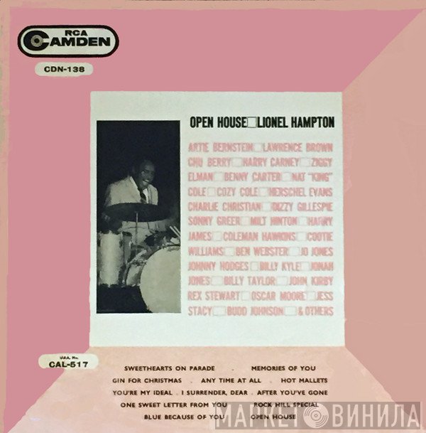 Lionel Hampton And His Orchestra - Open House