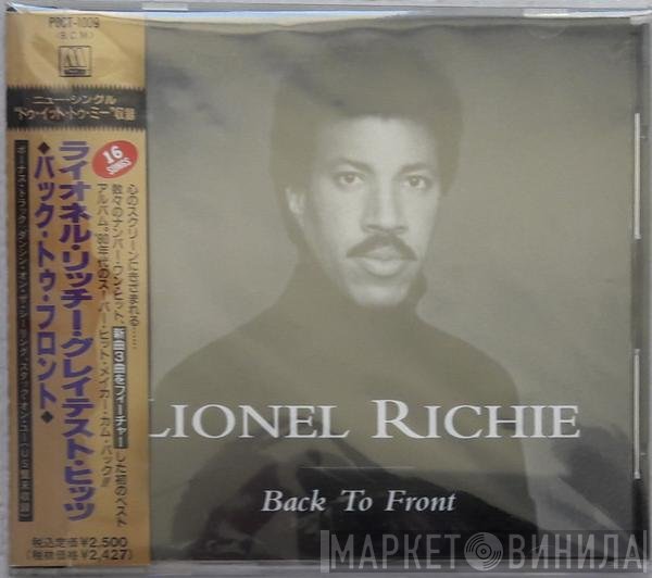 Lionel Richie  - Back To Front