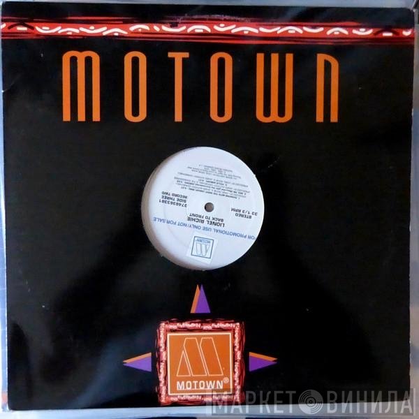 Lionel Richie  - Back To Front